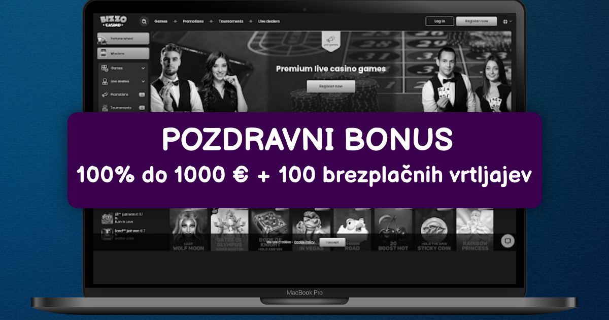 Bizzo Casino banner